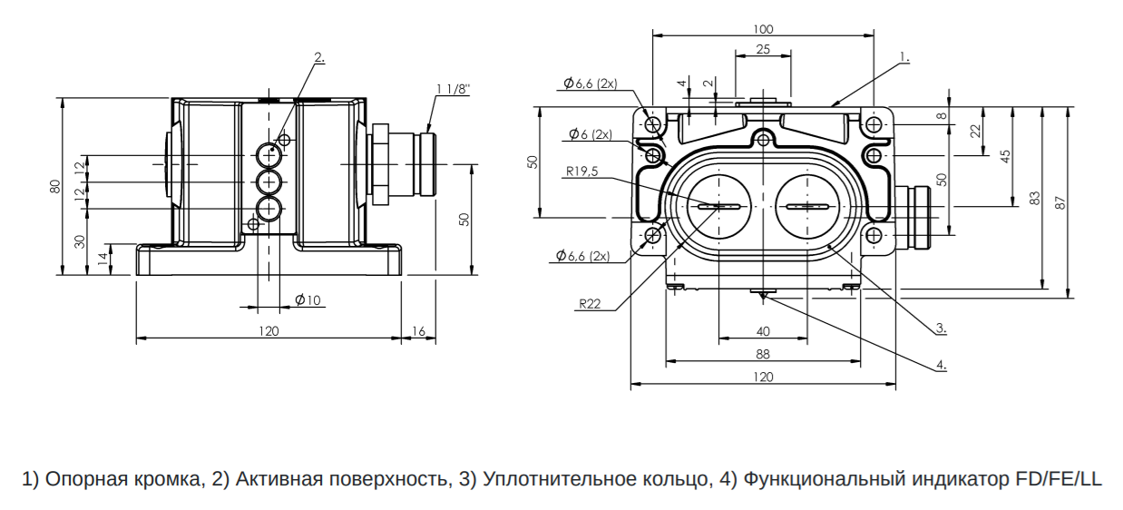 Датчик положения BNS 816-B03-NA-12-602-11-S90R